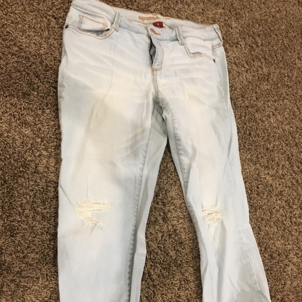 Cropped jeans